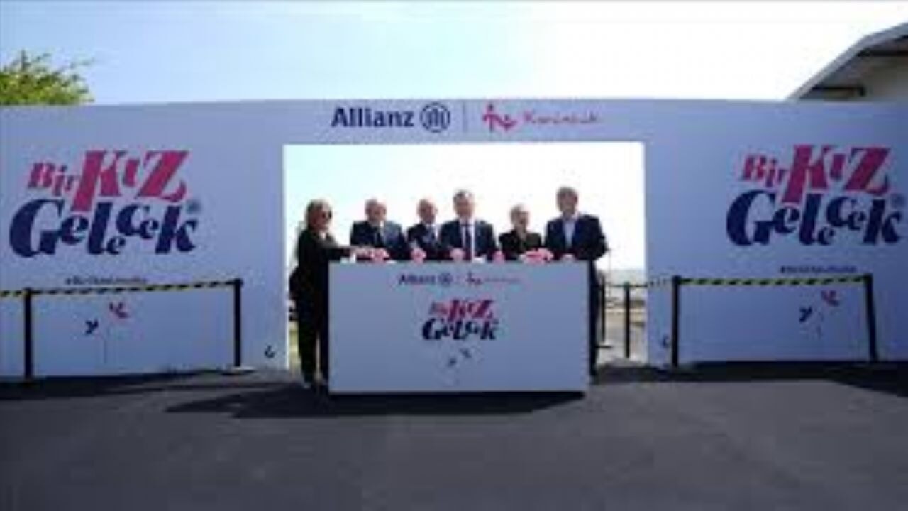 Allianz Türkiye desteğiyle kız çocukları için inşa edilecek yurdun temeli atıldı