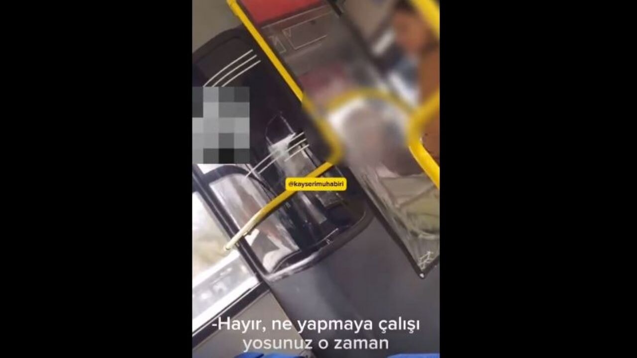 Kayseri'de eşine veda ederken öpücük verdi 'Sevişme yeri mi burası?' tepkisiyle şoka uğradı