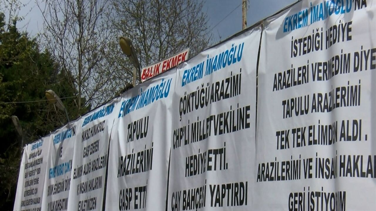 Balıkçı Kenan: İmamoğlu dükkanlarımı gasp etti, iki arazime çöktü