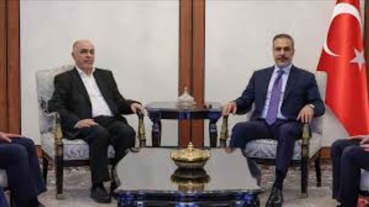 Bakan Fidan, Hamas Şura Meclisi Başkanı Derviş ve Siyasi Büro üyeleriyle bir araya geldi