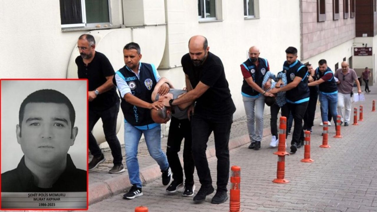 Kayseri'de kavga ihbarına giden polisi silahla şehit eden sanığın cezası kesinleşti