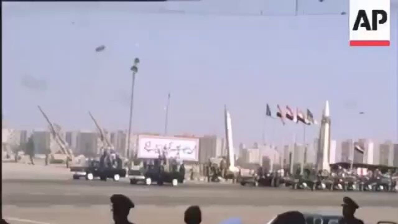 6 Ekim 1981 Khire saldırısının en net görüntüleri yayınlandı