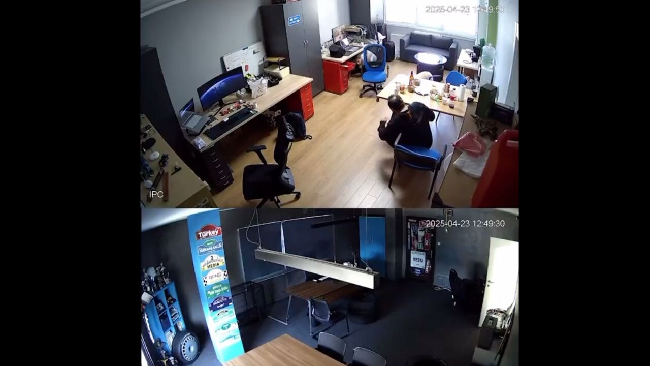 Deprem anında iş yerinde yaşanan panik