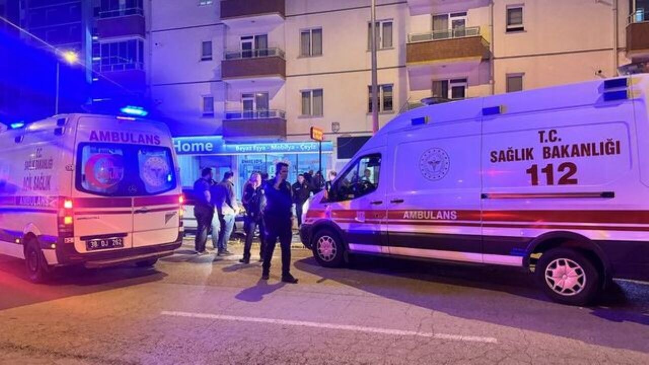 Kayseri'de sokak ortasında silahlı çatışma