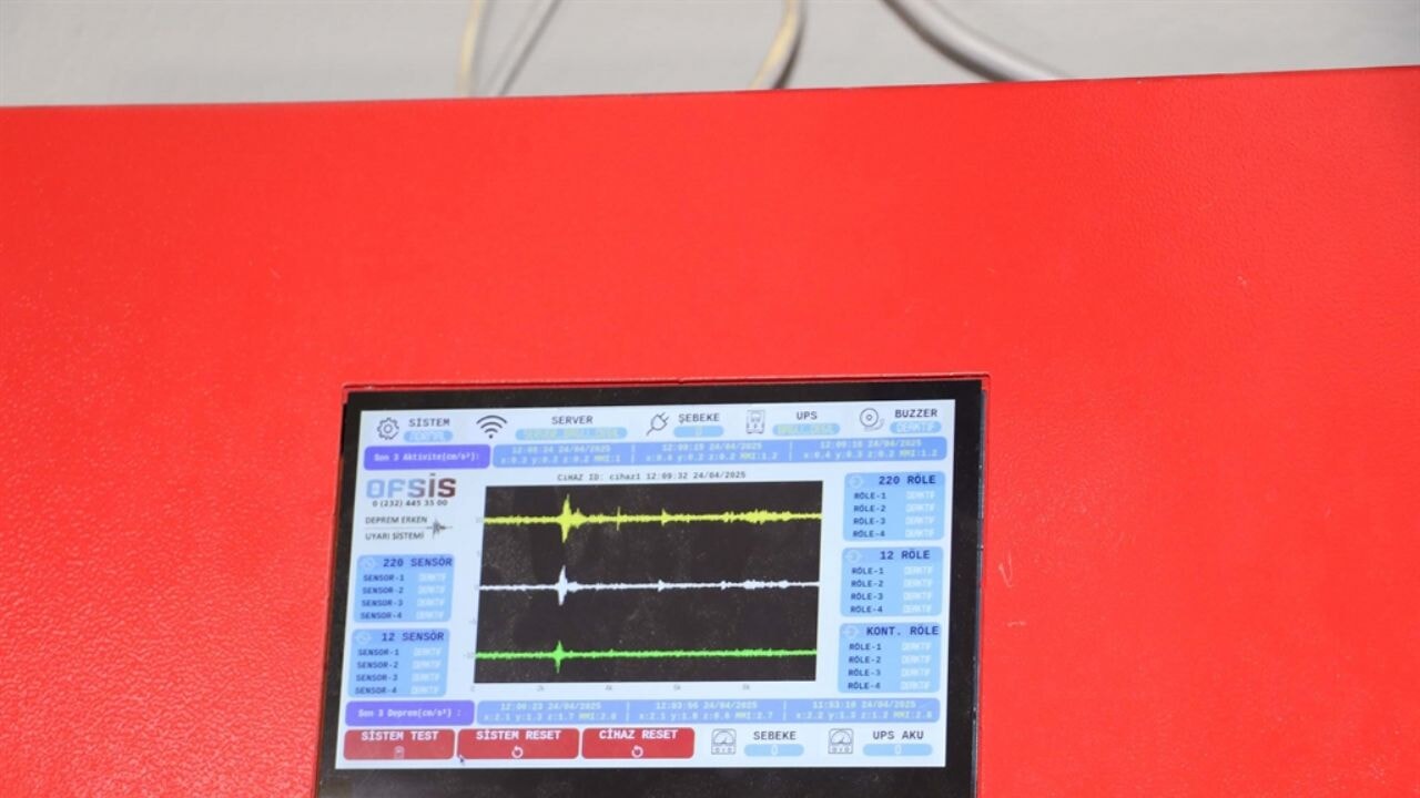 Depremi 9 saniye önceden bildirmiş