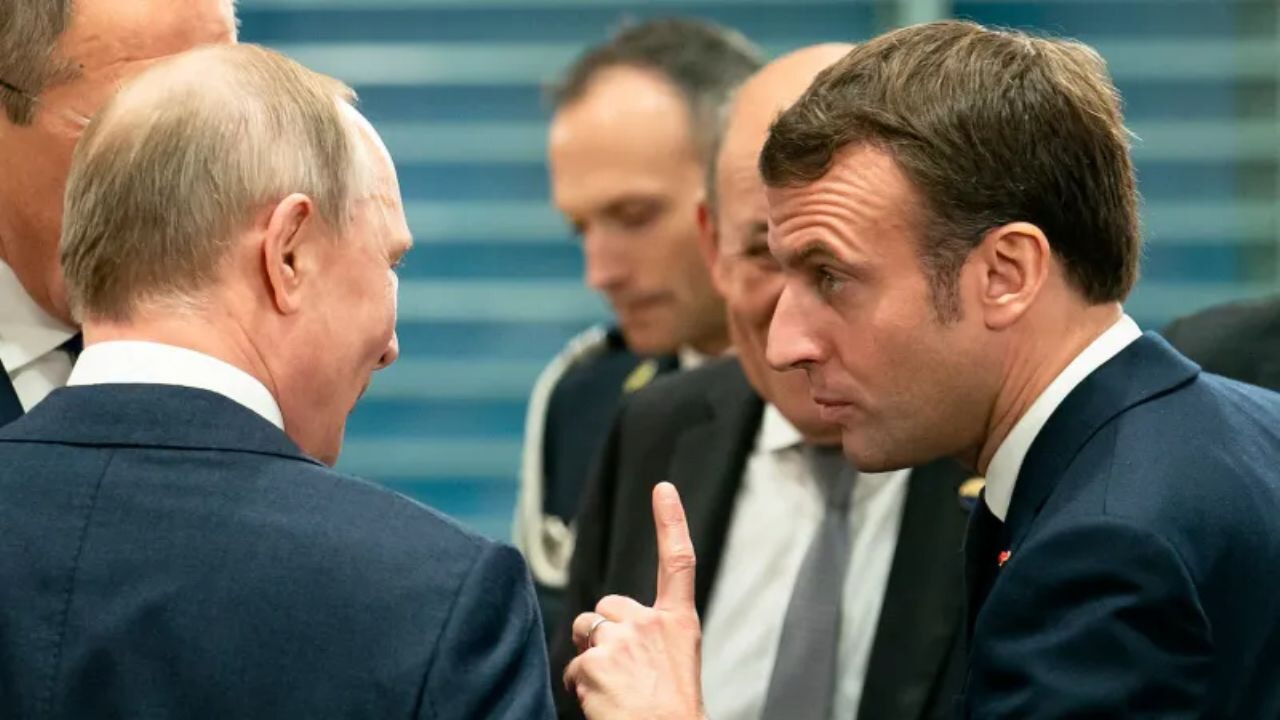 Macron'dan Putin'e: 'Yalan söylemeyi bırak'