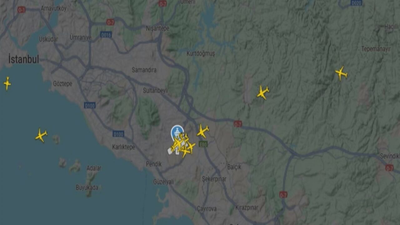 Sabiha Gökçen Havalimanı'nda uçaklara 'deprem' uyarısı