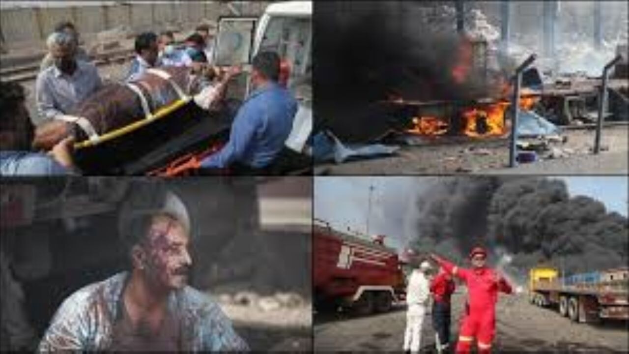 İran'ın Basra Körfezi kıyısında yer alan Bender Abbas Limanı'nda şiddetli patlama