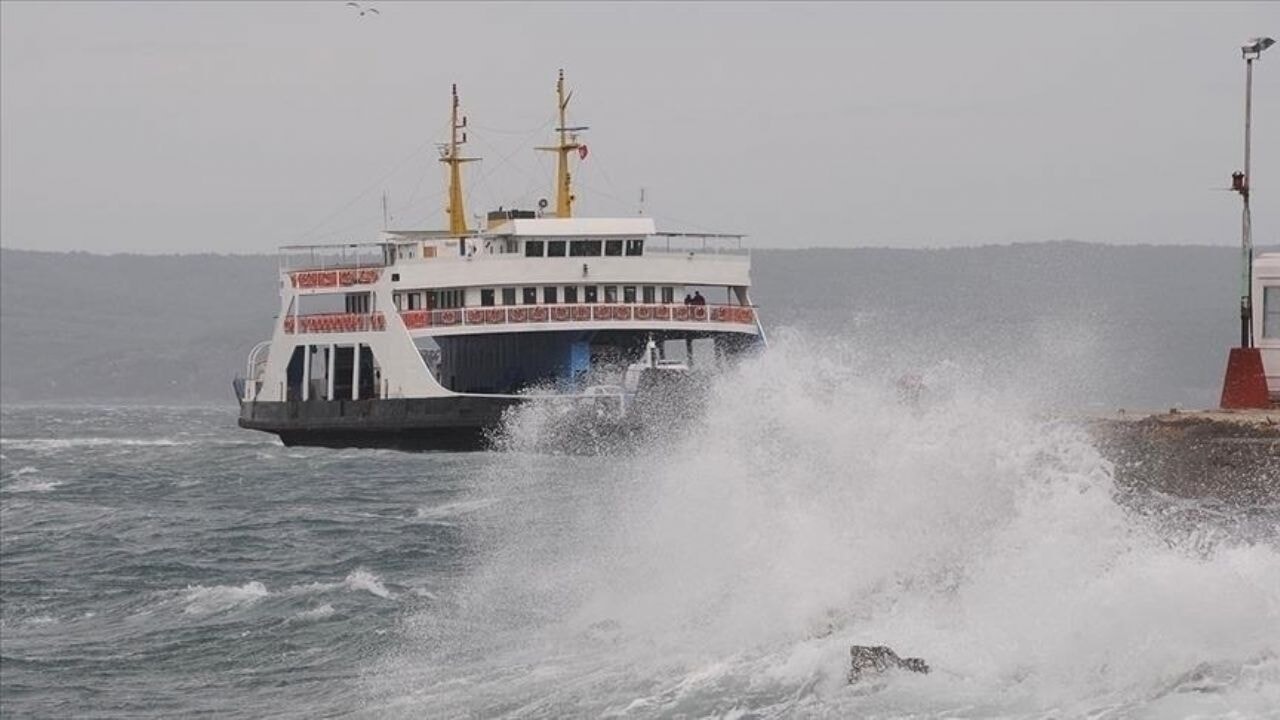 Güney Marmara'da deniz ulaşımı felç: Feribot ve BUDO seferleri iptal edildi!