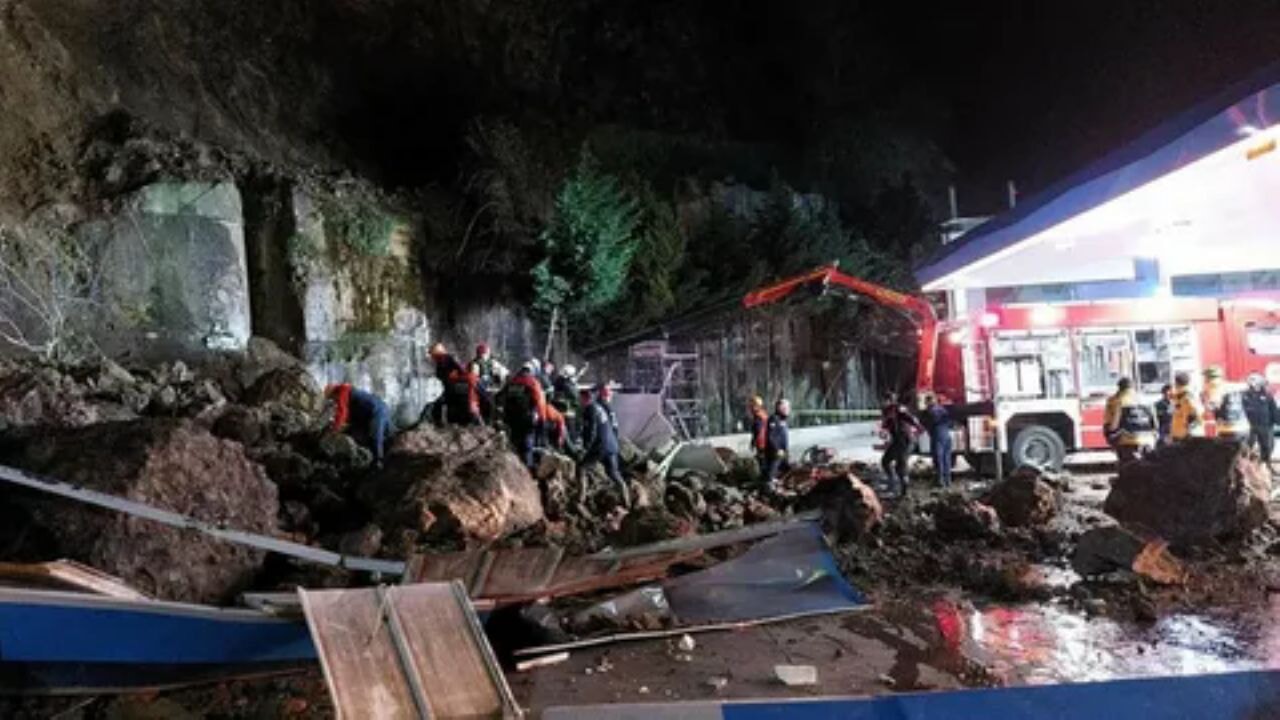 Samsun'da meydana gelen heyelanda 3 kişi hayatını kaybetti