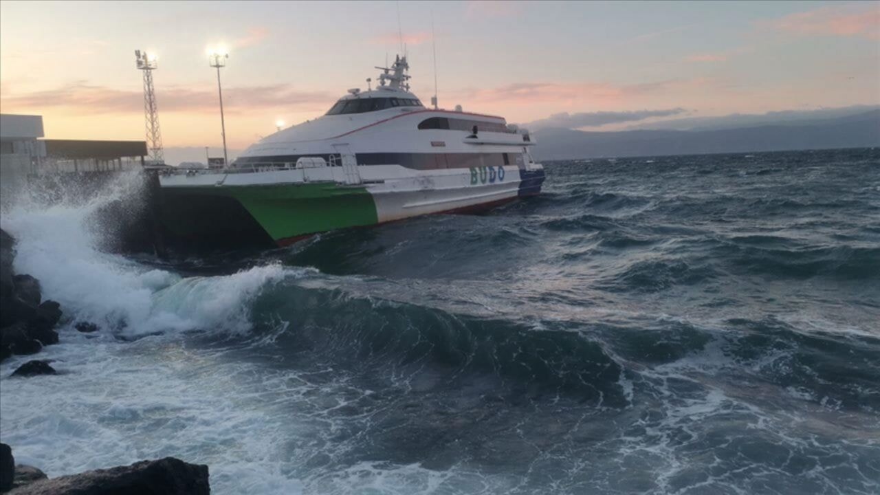 BUDO'da büyük iptal! 8 deniz seferi bugün yapılmayacak