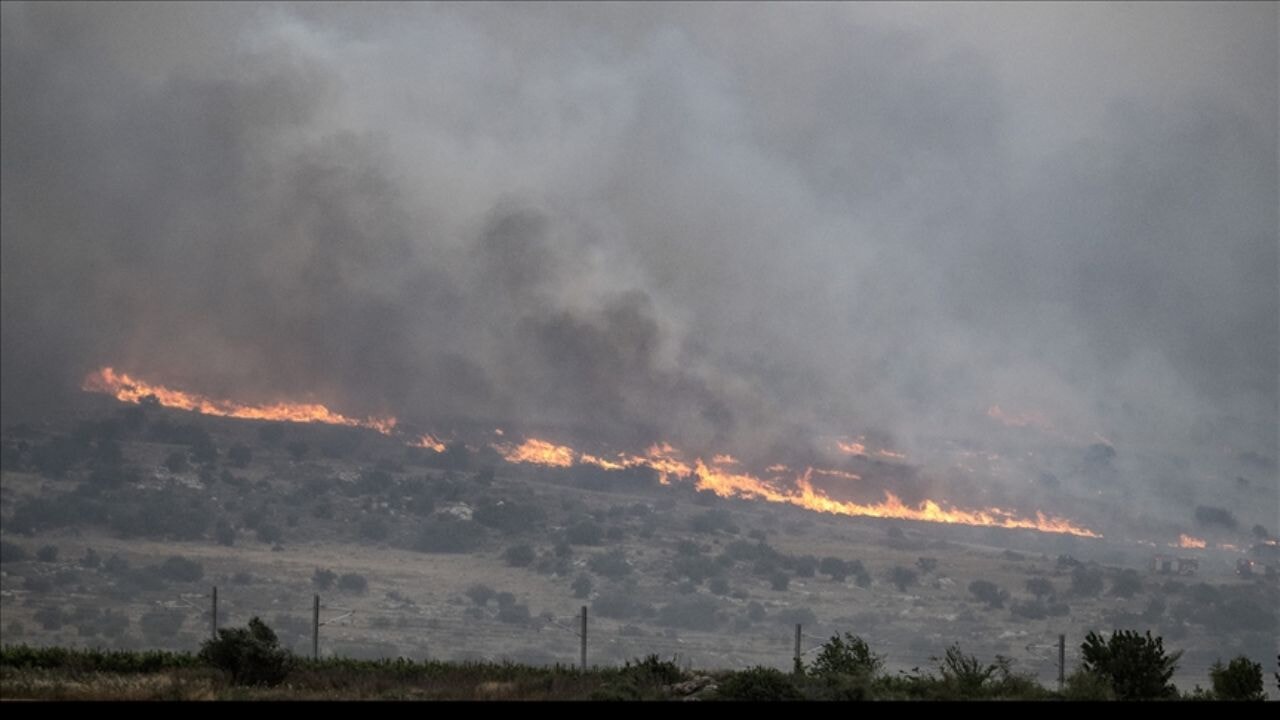 İsrail'i saran orman yangını 11 noktada sürüyor