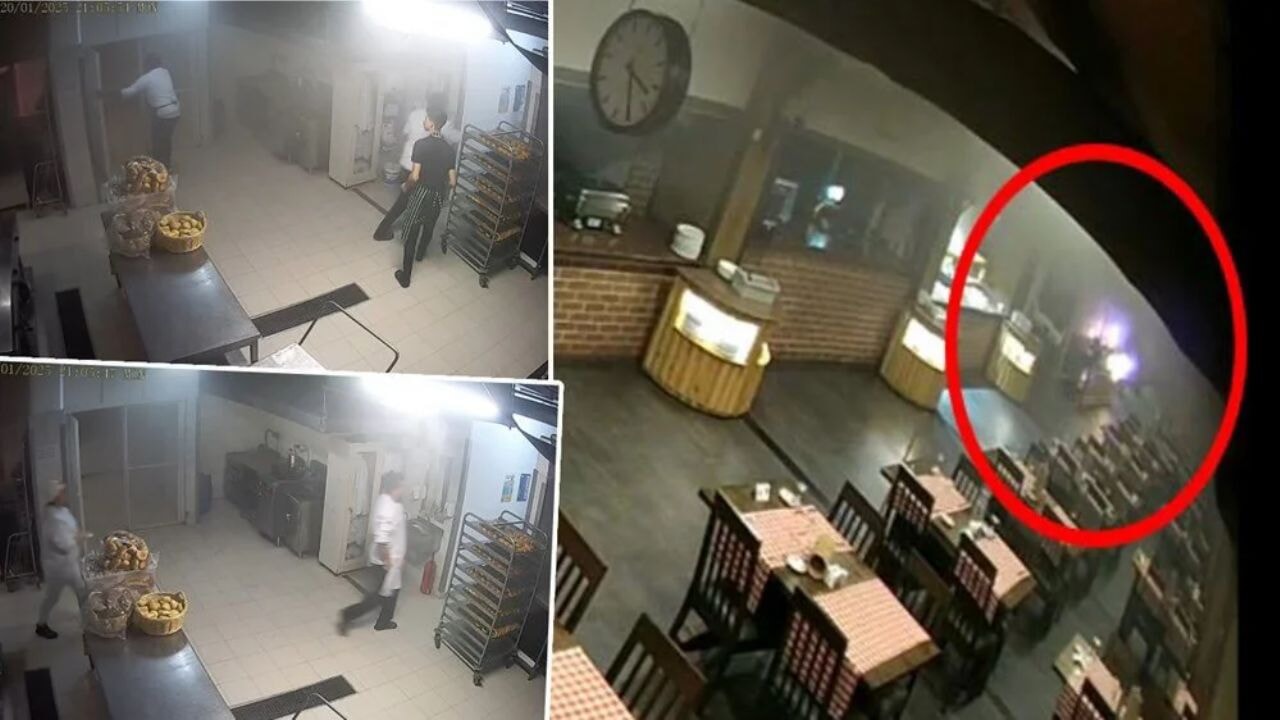 Otel faciasında 'gri palet' detayı! Yangının çıkış anı görüntüleri...