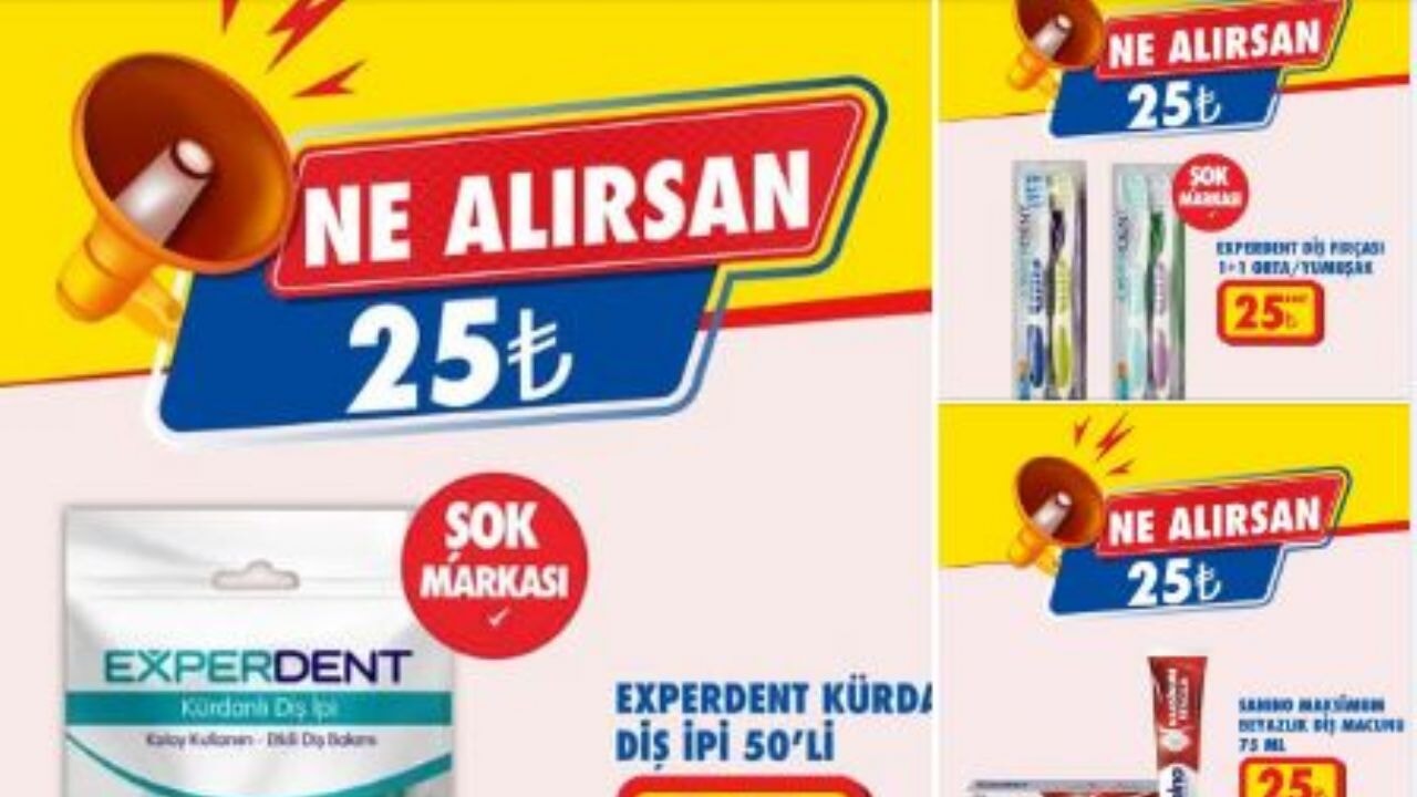 ŞOK Market'te 'Ne Alırsan 25 TL' kampanyası ve klima satışları başladı