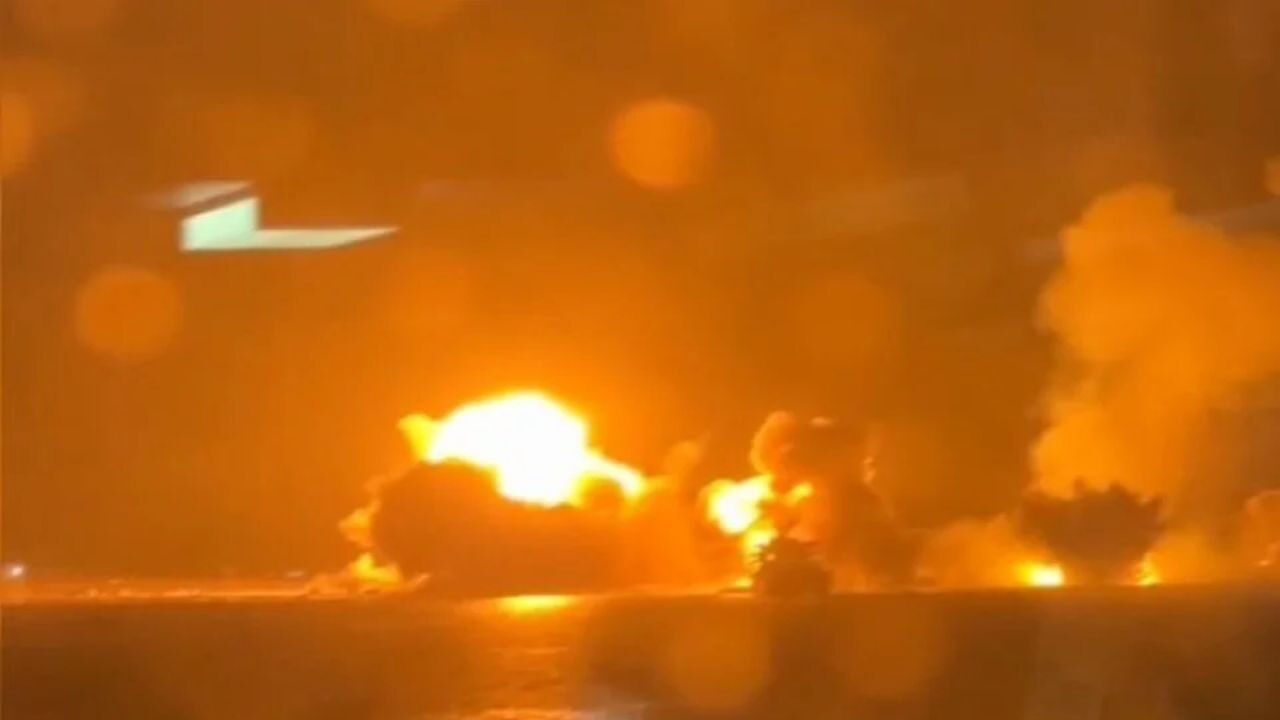 Türk gemiciler ateş çemberinde kaldı