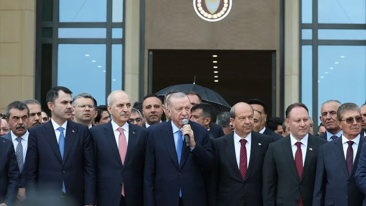 Cumhurbaşkanı Erdoğan: KKTC Cumhuriyet Yerleşkesi, Kıbrıs Türk halkının kararlılığının sembolüdür