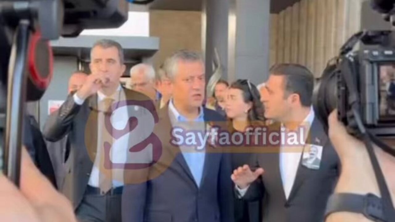 Özgür Özel AKM çıkışı saldırıya uğradı