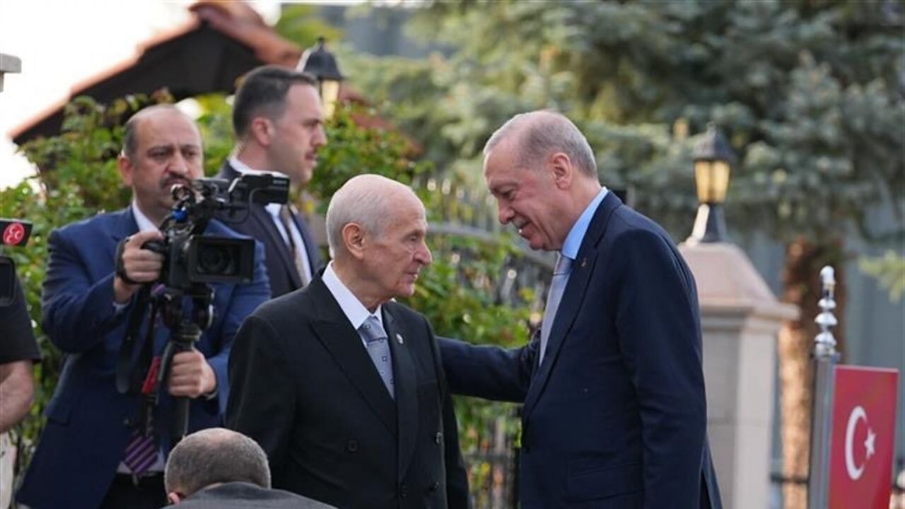 Cumhurbaşkanı Erdoğan ve Bahçeli'nin görüşmesi sona erdi
