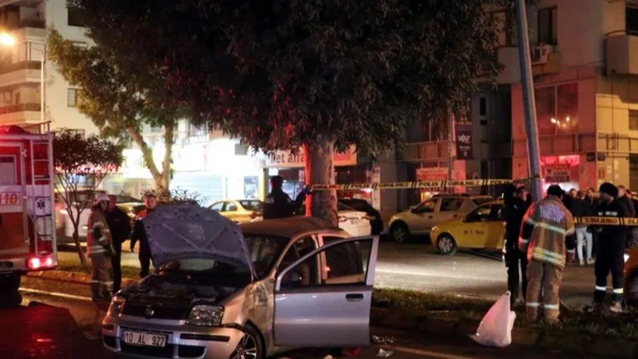 Antalya Gazi Bulvarı'nda feci kaza