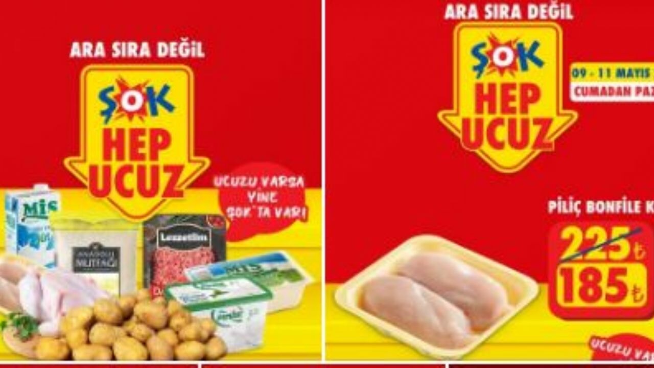 ŞOK Market'te 10-13 Mayıs arası büyük fırsatlar! Güneş panelinden beyaz eşyaya, indirimli alışveriş cüzdan dostu