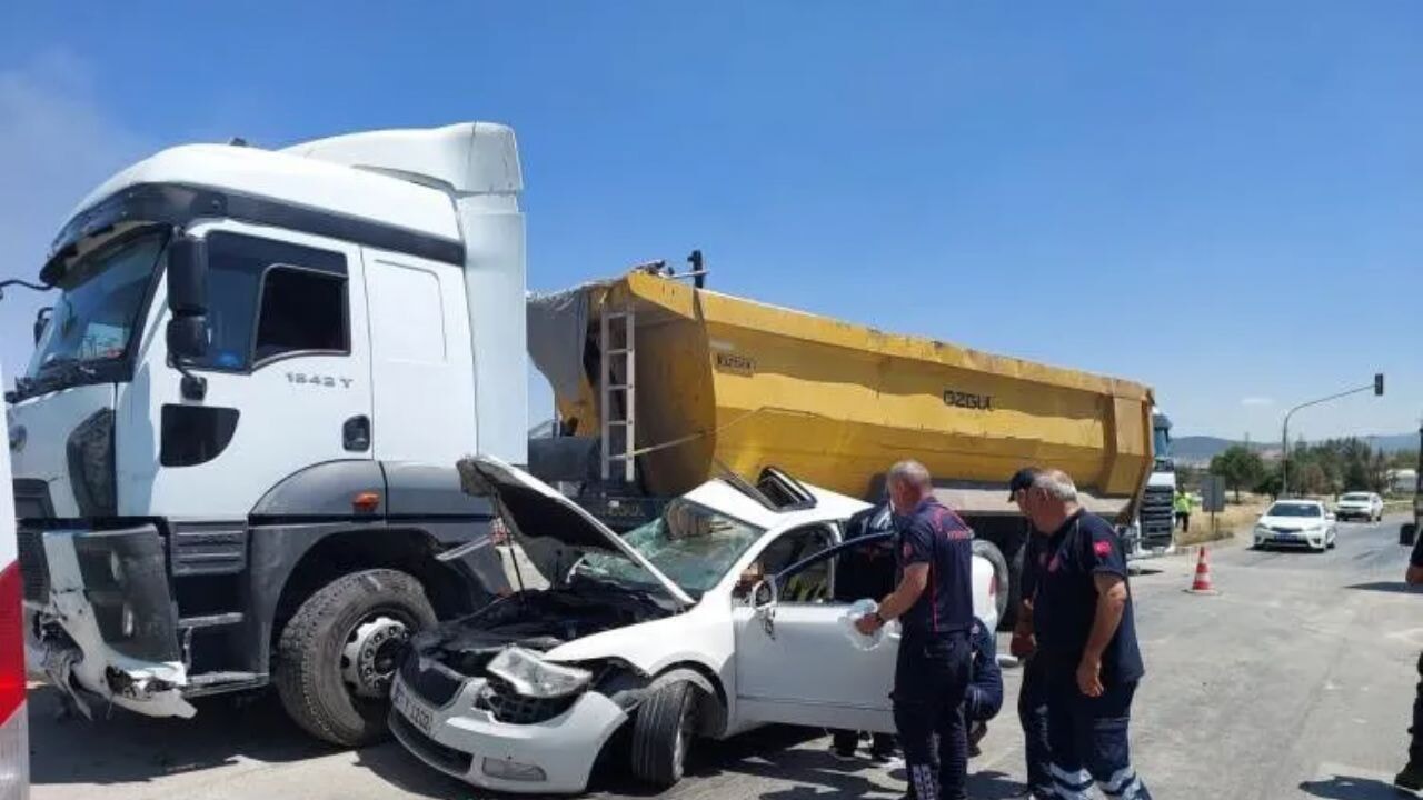 Kahramanmaraş-Kayseri yolunda  trafik faciası!