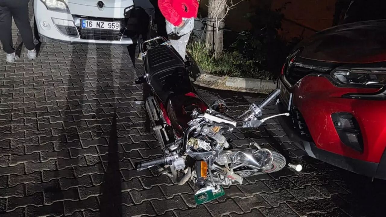 Orhangazi'de korkunç kaza! Genç sürücü kurtarılamadı