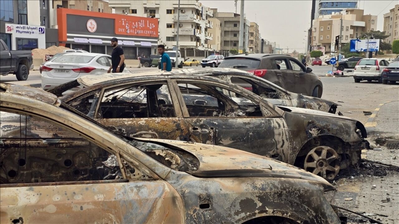 Trablus'ta çatışma bölgelerinden yeni görüntüler