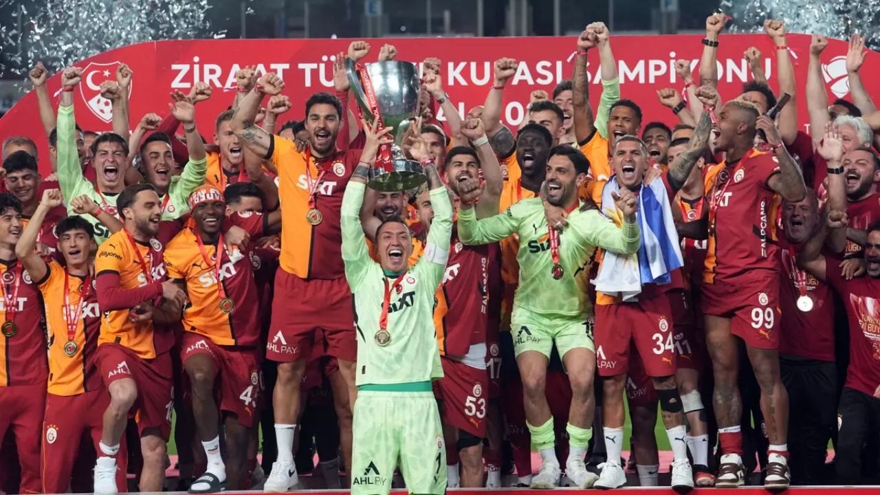 Galatasaray 19. kez Türkiye Kupası şampiyonu oldu