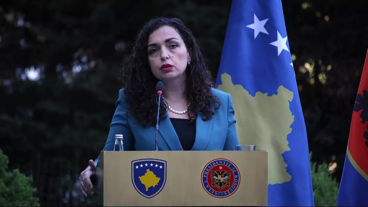 Kosova Cumhurbaşkanı Osmani, Erdoğan'ın sarsılmaz desteğini takdir etti
