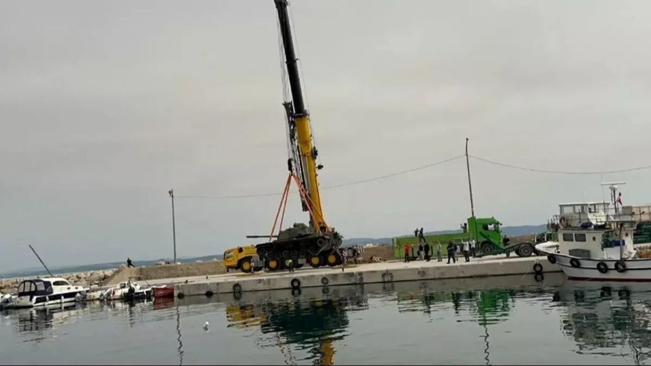 Keşan'da suların altı tarih yazacak: Tank batırma operasyonu başlıyor