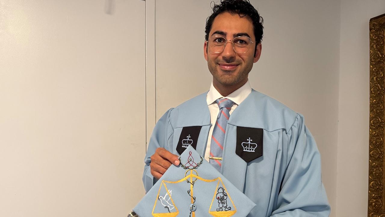 ABD'de serbest bırakılan Filistinli aktivist üniversiteden mezun oldu