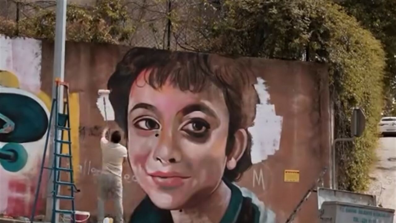 Azerbaycanlı ressamdan, öldürülen Minguzzi'nin portresi