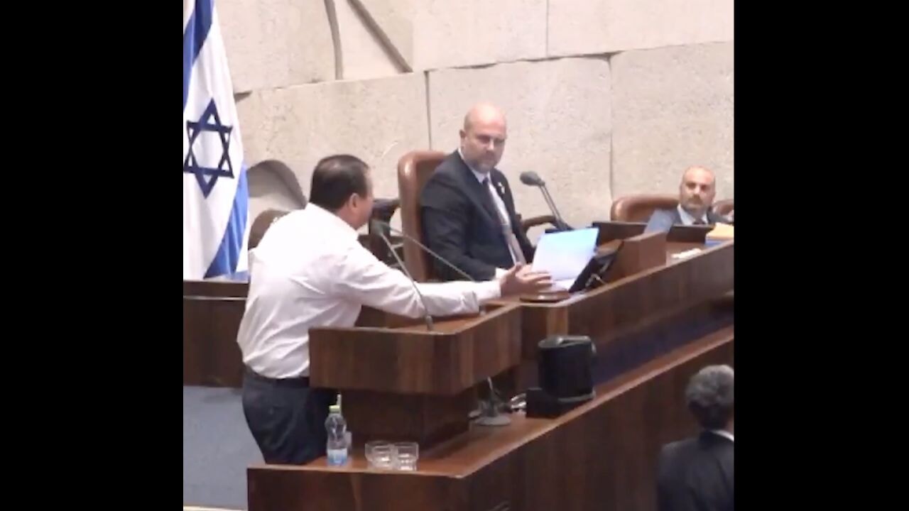 İsrail Meclisi karıştı: '19 bin çocuğu öldürdünüz'