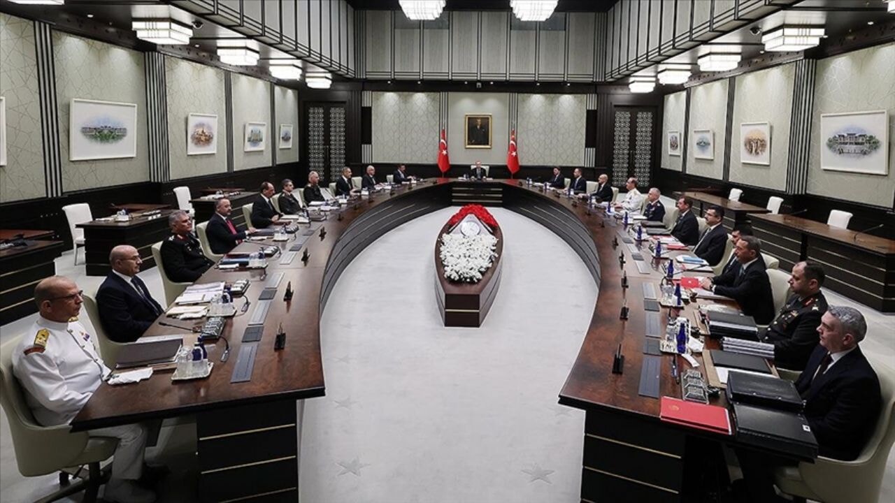 Milli Güvenlik Kurulu toplantısı yapıldı
