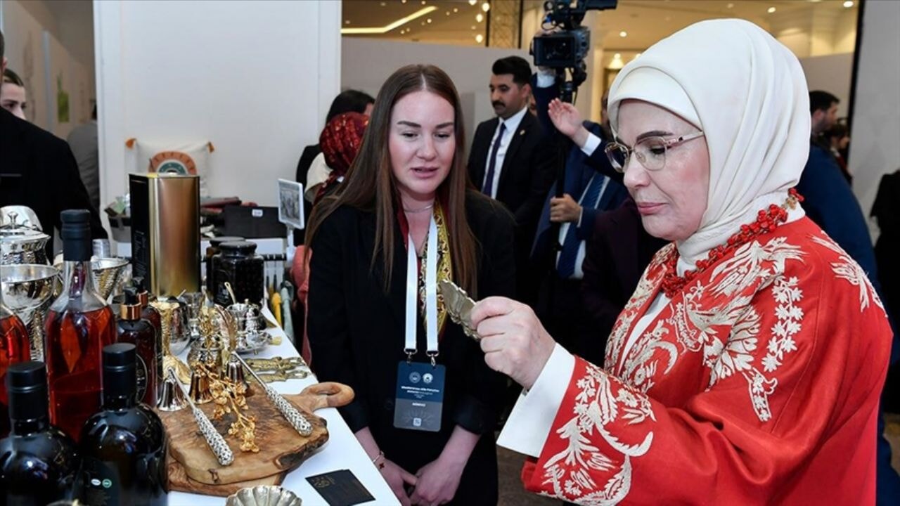 Emine Erdoğan 'Uluslararası Aile Forumu'nun kapanış programına katıldı