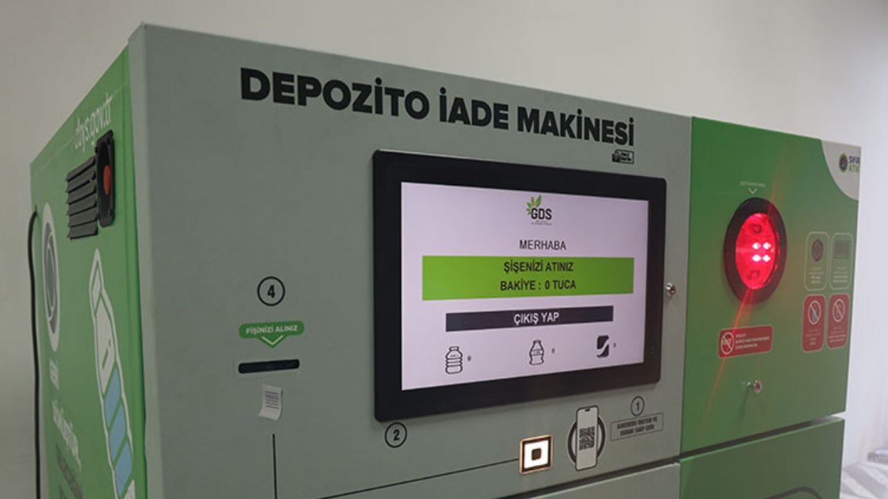 Yerli teknolojiyle üretilen depozito iade makinelerinin tanıtımı gerçekleştirildi