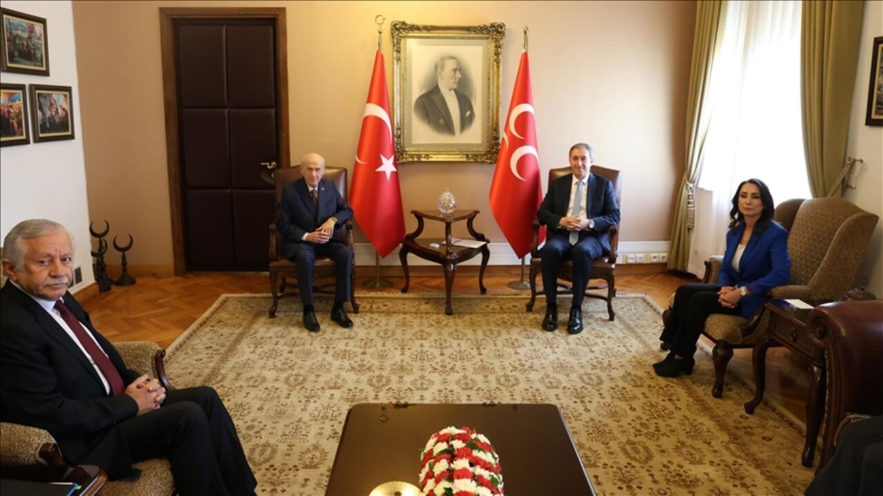 Bahçeli, DEM Parti heyetiyle görüştü