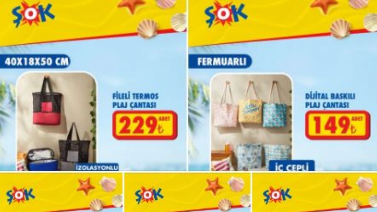 ŞOK market, yaz sezonuna özel indirimlerle tüketicilerin yanında!  28 Mayıs - 10 Haziran 2025