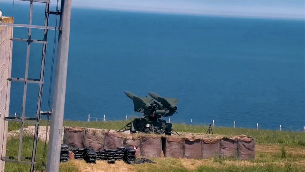 HAWK silah sistemi eğitim atışları Sinop'ta yapıldı