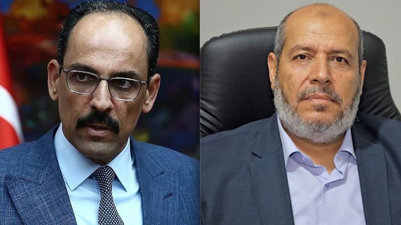 MİT Başkanı Kalın, Hamas yetkilisi Hayye ile telefonda görüştü