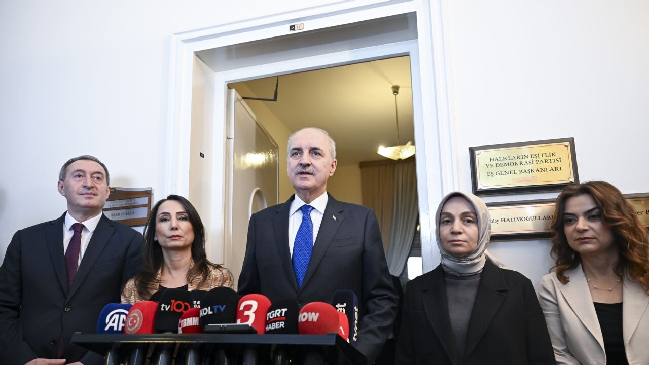 TBMM Başkanı Kurtulmuş'tan DEM Parti'ye kritik ziyaret: Yeni komisyon masada