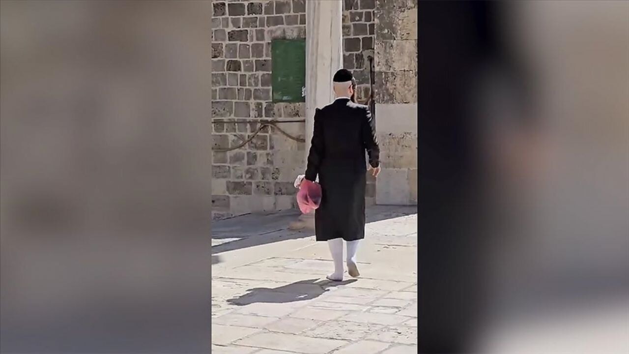 Yahudi vahşeti: Kubbetü's-Sahra'ya kanlı et sokmaya çalıştılar