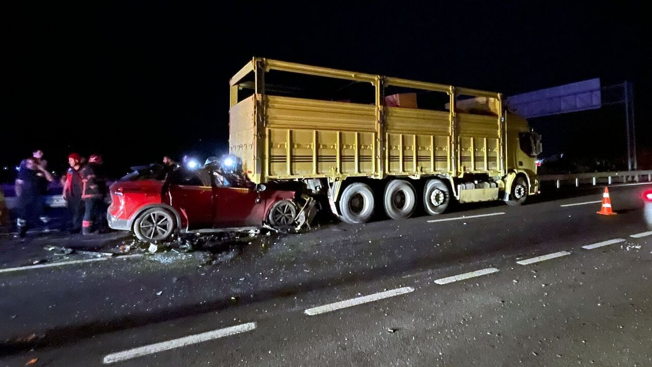 Sakarya Pamukova'da korkunç kaza!