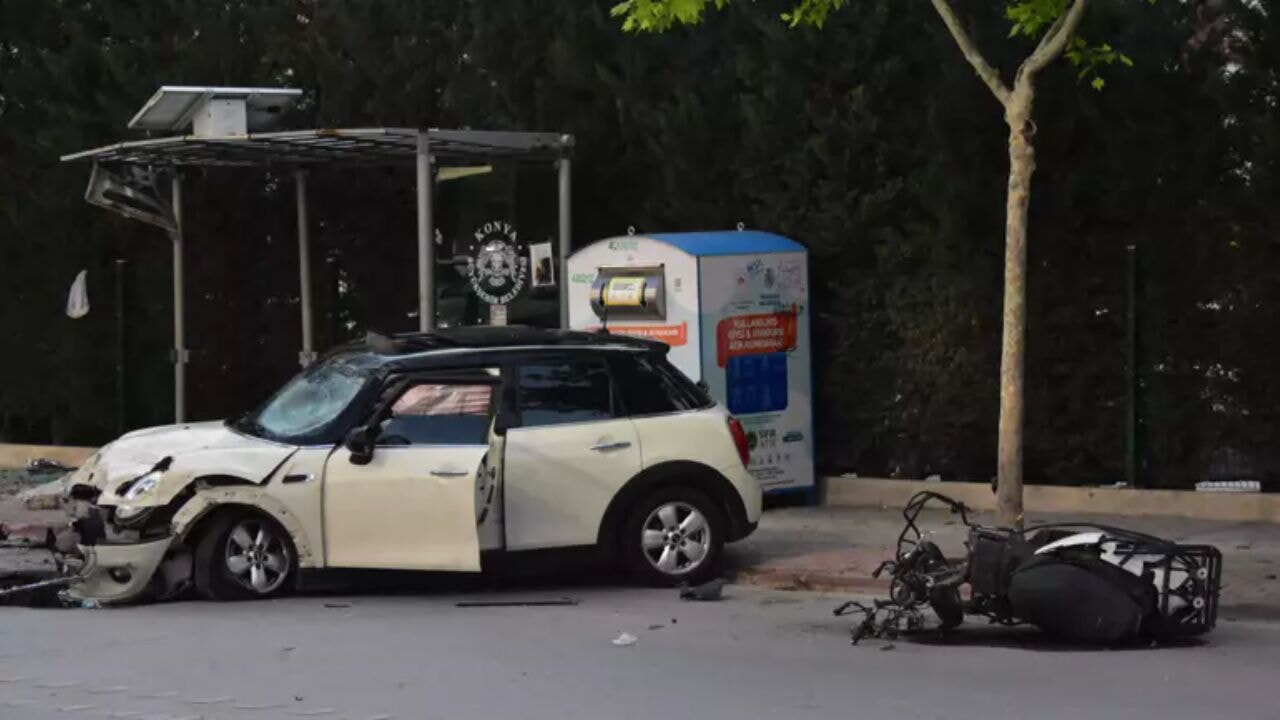 Konya'da feci kaza: Sipariş teslim ederken canından oldu