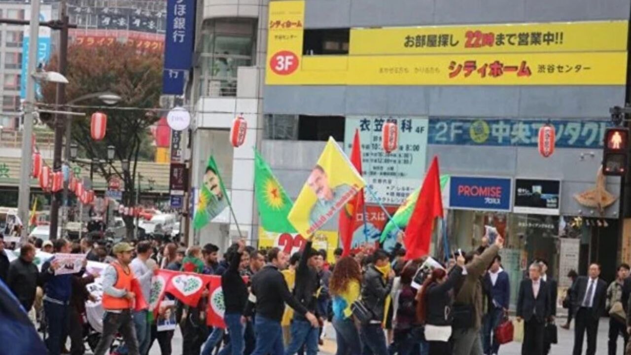 PKK Japonya'da tehlike saçıyor: Tokyo'da güvenlik alarmı!