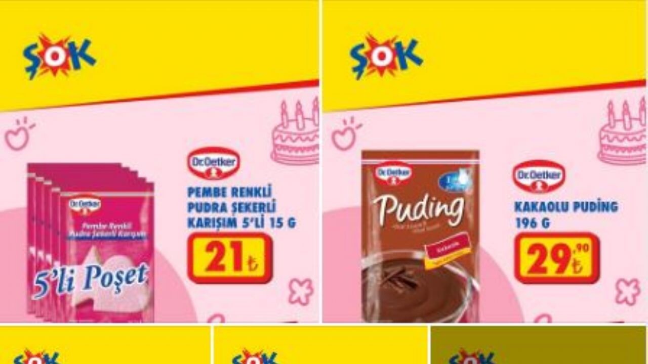 Şok'tan yeni haftaya yeni indirimler! 11- 17 Haziran aktüel