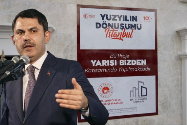 İstanbul'da kentsel dönüşüm hızlanacak! Bakan Kurum: İlk adım sizden Yarısı Bizden