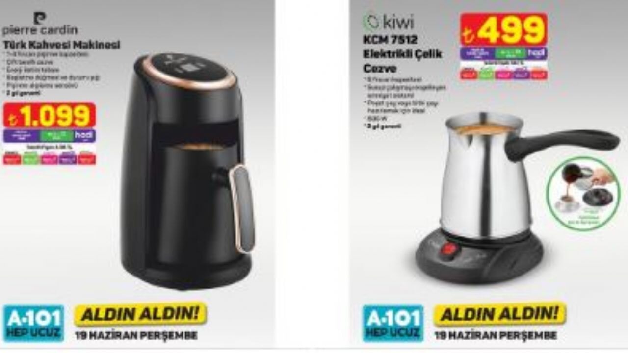 A101 'Aldın Aldın!' – 19 Haziran Perşembe ürünleri açıklandı