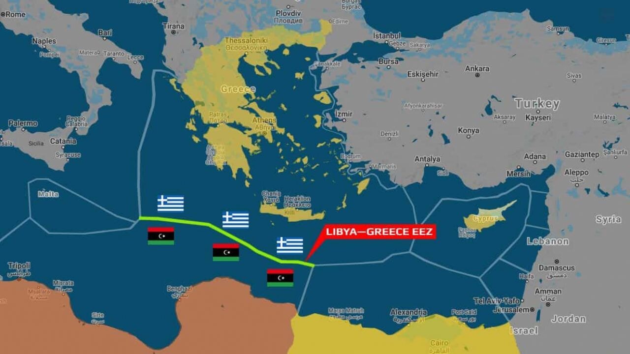Libya ile Yunanistan arasında 'hidrokarbon' krizi