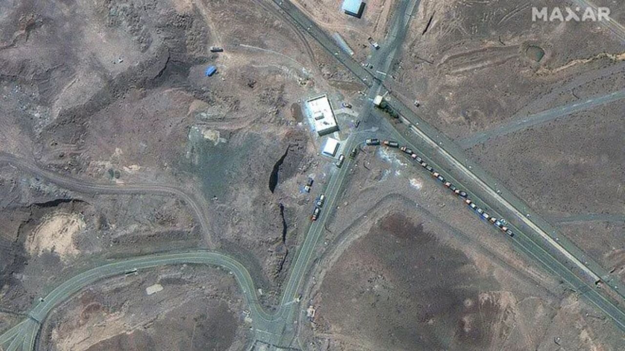 İran'ın Fordo tesisindeki tahliye görüntüleri ortaya çıktı!